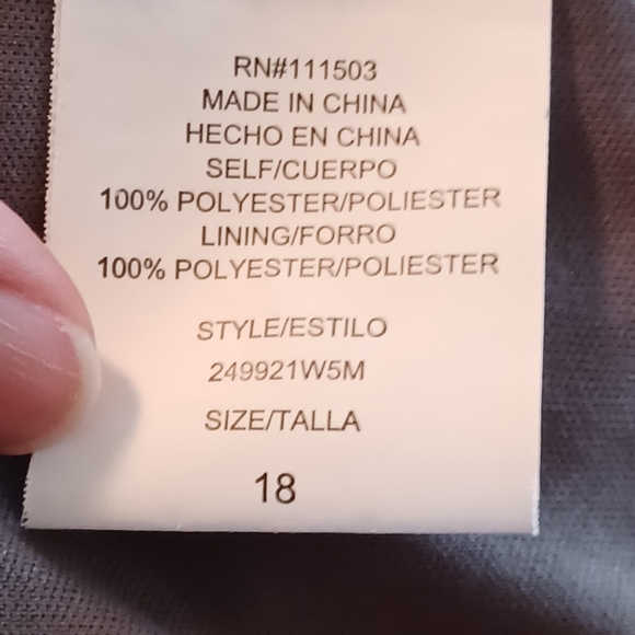 Luxology Sequined Gray Cocktail Dress - Picture 9 of 11